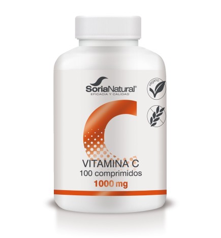 Vitamina C Comprimidos 100 X 1700 Mg Soria Natural