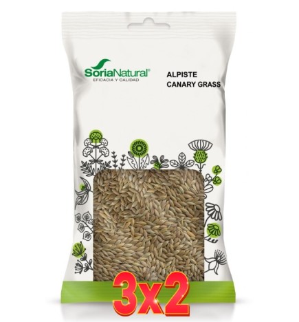 Pack 3x2 unidades Alpiste Semillas 100 G Soria Natural