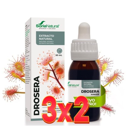 Pack 3x2 unidades Extracto Drosera 50 Ml Soria Natural