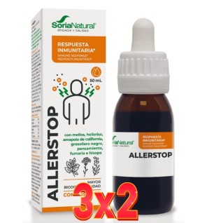 Pack 3x2 unidades Allerstop Composor 23 Gotas 50 Ml Soria Natural