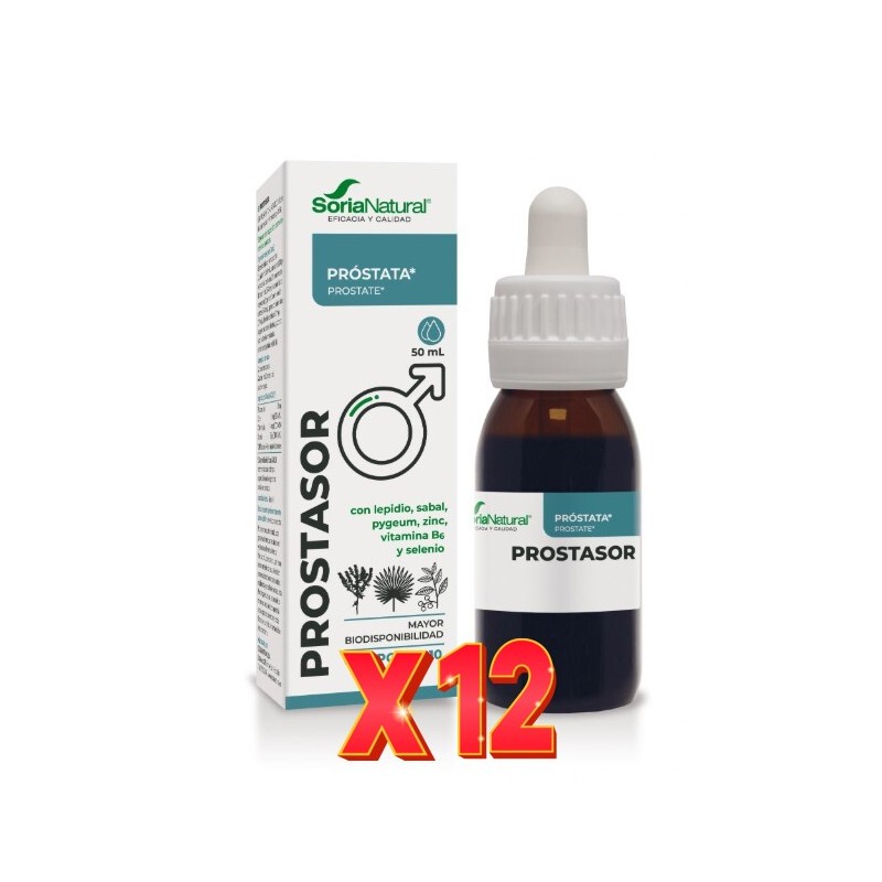 Pack 12 unidades Prostasor Composor 10 Gotas 50 Ml Soria Natural