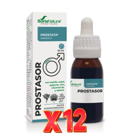 Pack 12 unidades Prostasor Composor 10 Gotas 50 Ml Soria Natural