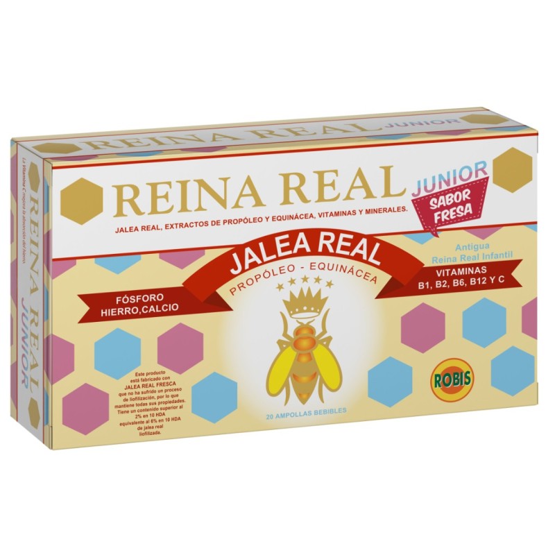 Reina Real Junior (Infantil) 20 Ampollas Robis