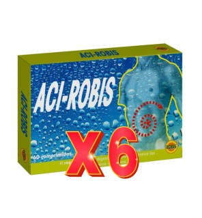 Pack de 6 unidades Aci Robis 60 Comprimidos Robis