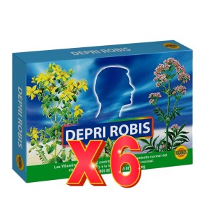 Pack de 6 unidades Depri Robis 30 Comprimidos Robis