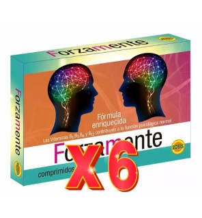 Pack de 6 unidades Forzamente 60 Comprimidos Robis