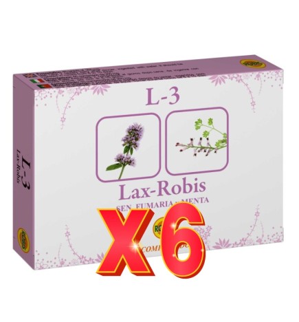 Pack de 6 unidades L-3 (Lax-Robis) 60 Comprimidos Robis