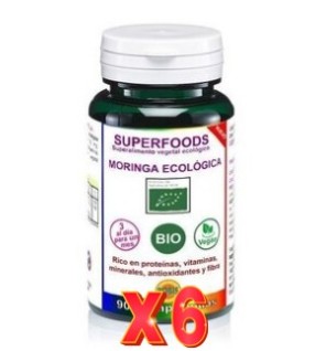 Pack de 6 unidades Moringa Bio 90 Comprimidos Robis