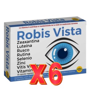 Pack de 6 unidades Robis Vista 30 Cápsulas Robis