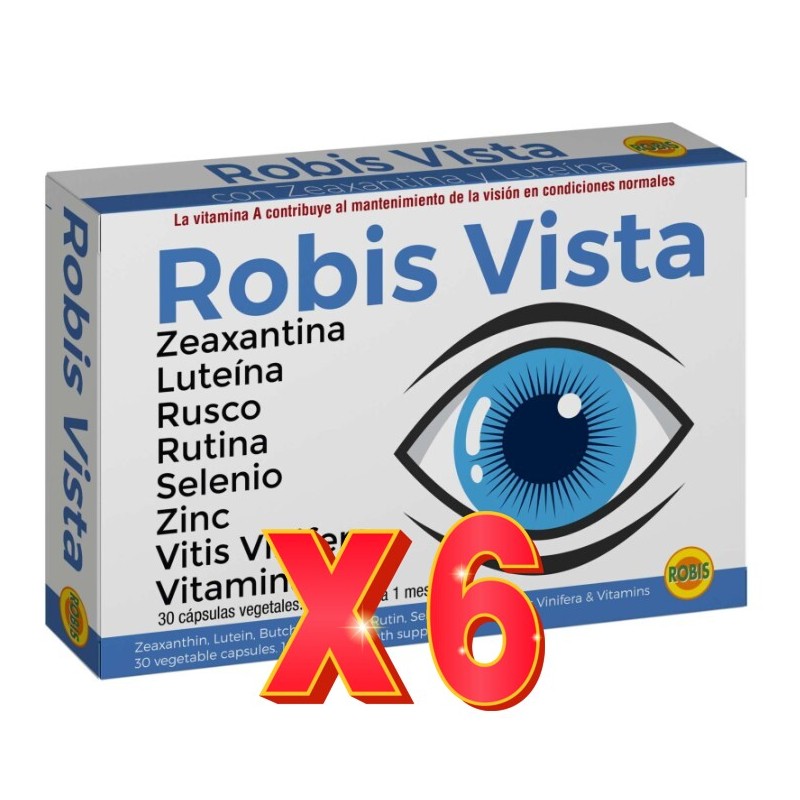 Pack de 6 unidades Robis Vista 30 Cápsulas Robis Pack de 6 unidades Robis Vista 30 Cápsulas Robis