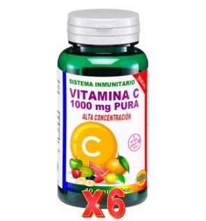Pack de 6 unidades Vitamina C 40 Cápsulas Robis