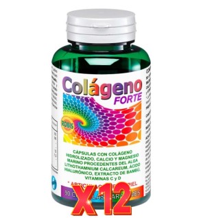 Pack de 12 unidades Colageno Forte 90 Cápsulas Robis