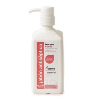 Despro Scrub Jabon Antisept Clorhexidina 4 500Ml Despro