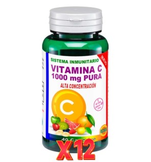 Pack de 12 unidades Vitamina C 40 Cápsulas Robis
