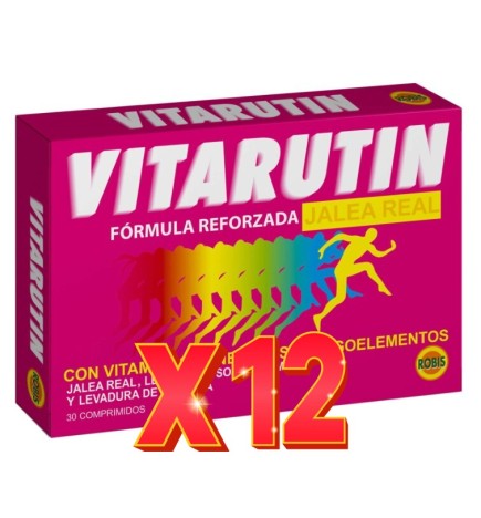 Pack de 12 unidades Vitarutin 30 Comprimidos Robis