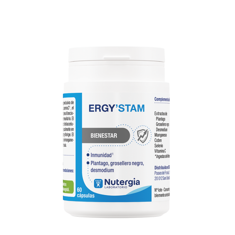 Ergystam 60 Cápsulas Nutergia Ergystam 60 Cápsulas Nutergia
