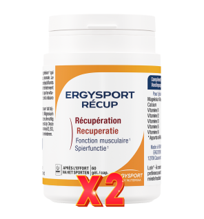 Pack de 2 unidades Ergysport Recup 60 Capsulas Nutergia