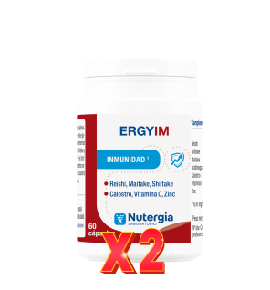 Pack de 2 unidades Ergy Im 60 Capsulas Nutergia