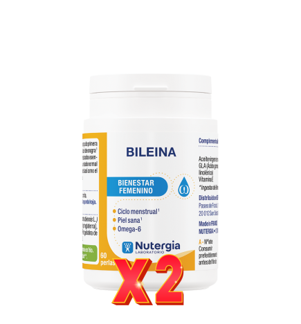 Pack de 2 unidades Bileina 60 Perlas Nutergia