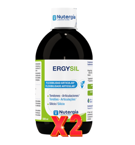 Pack de 2 unidades Ergysil Solucion 500 Ml Nutergia