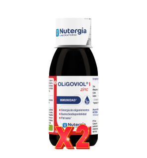 Pack de 2 unidades Oligoviol I Zinc 150 Ml Nutergia