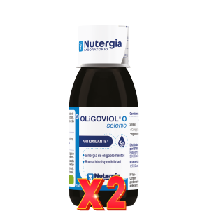 Pack de 2 unidades Oligoviol O Selenio 150 Ml Nutergia