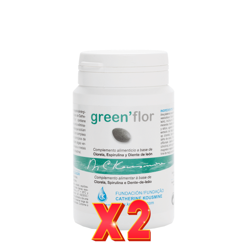 Pack de 2 unidades Greenflor 90 Comprimidos Nutergia Pack de 2 unidades Greenflor 90 Comprimidos Nutergia