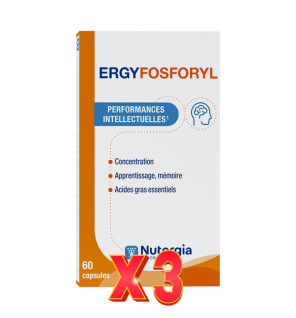 Pack De 3 Unidades Ergyfosforyl 60 Perlas Nutergia