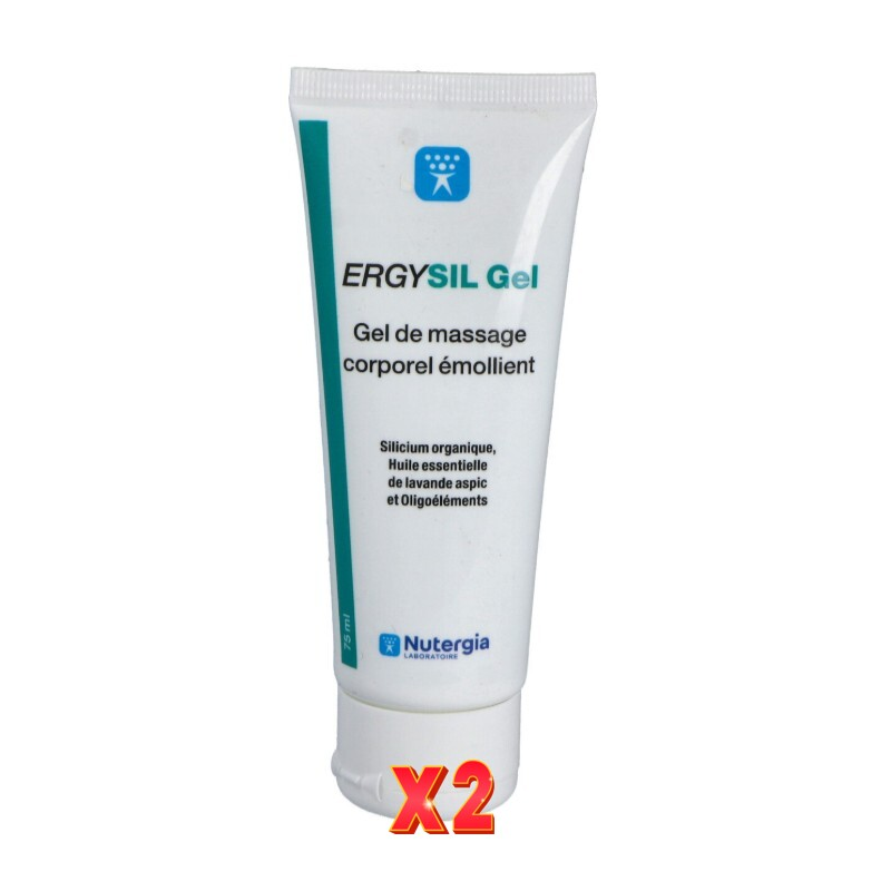 Pack de 2 unidades Ergysil Gel (Silicio Organico) 75 Ml Nutergia Pack de 2 unidades Ergysil Gel (Silicio Organico) 75 Ml Nutergia