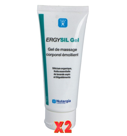 Pack de 2 unidades Ergysil Gel (Silicio Organico) 75 Ml Nutergia