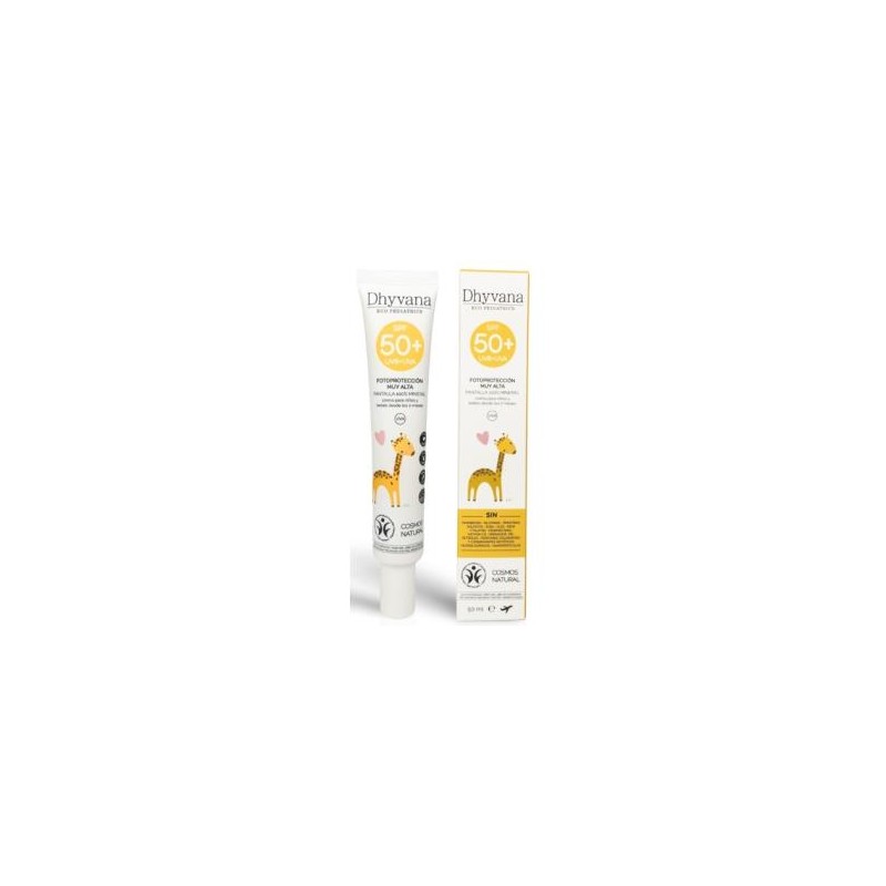 Solar Spf50+ Infantil Sensible 50 Ml Eco Dhyvana Solar Spf50+ Infantil Sensible 50 Ml Eco Dhyvana