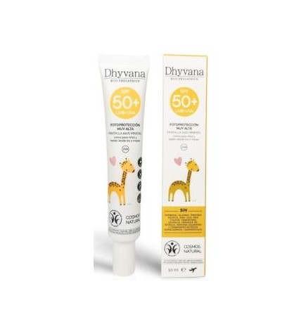 Solar Spf50+ Infantil  Sensible 50 Ml Eco Dhyvana