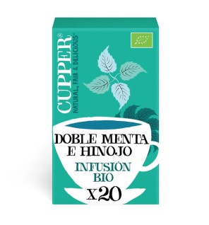 Infusión After Dinner Mint Bio, 20 Bolsas Cupper