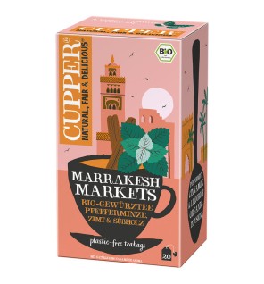 Infusión Marrakech Bio, 20 Bolsas Cupper