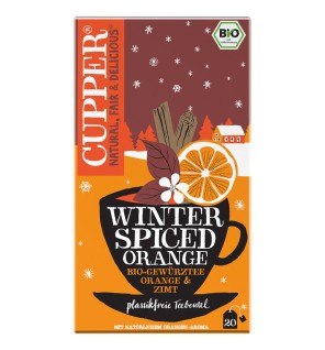 Infusión Naranja Canela Bio, 20 Bolsas Cupper