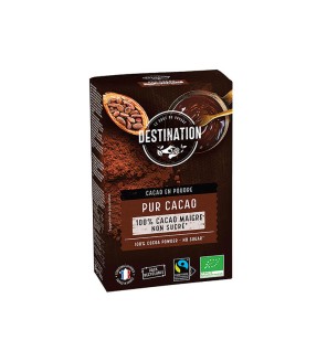 Cacao Puro 100% (10-12% Materia Grasa) Bio, 250 G Destination