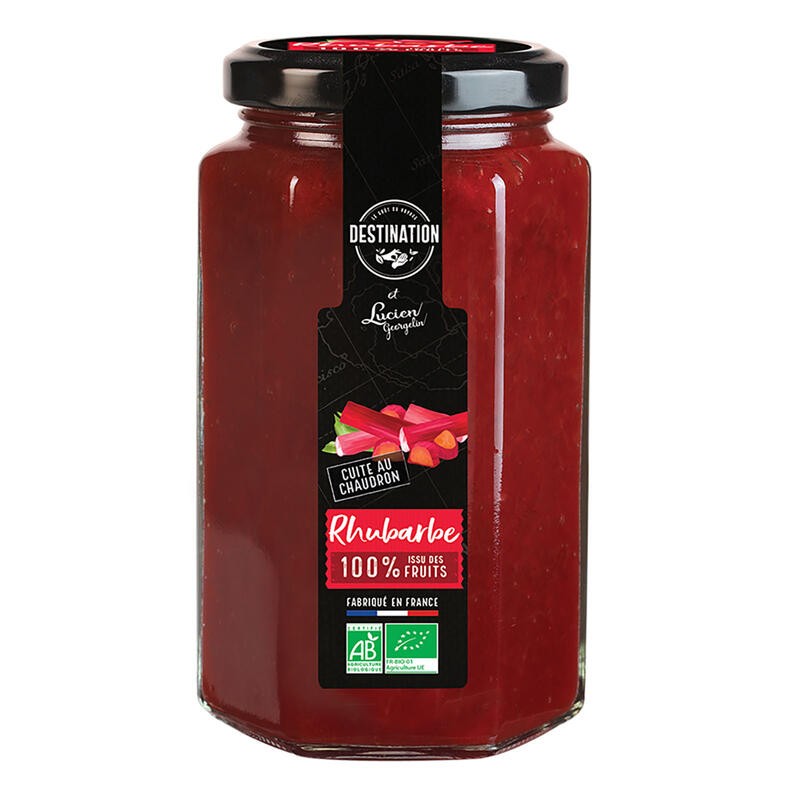 Mermelada De Ruibarbo Bio, 300 G Destination