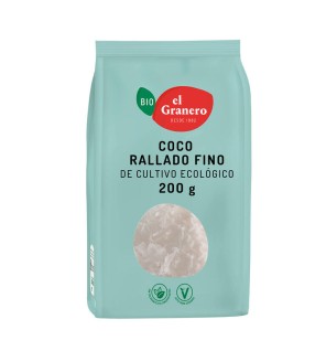 Coco Rallado Bio, 200 G El Granero Integral