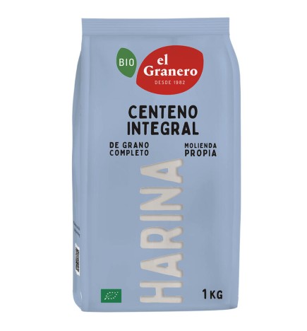 Harina De Centeno Integral Bio, 1 Kg El Granero Integral