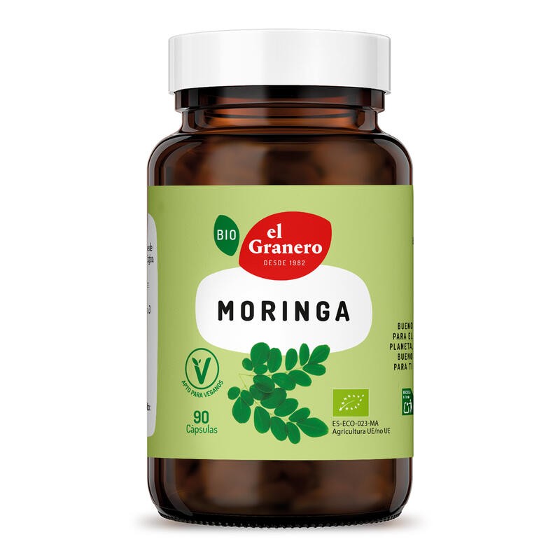 Moringa Bio, 90 Cáp. 400 Mg El Granero Integral Moringa Bio, 90 Cáp. 400 Mg El Granero Integral