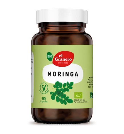 Moringa Bio, 90 Cáp. 400 Mg El Granero Integral