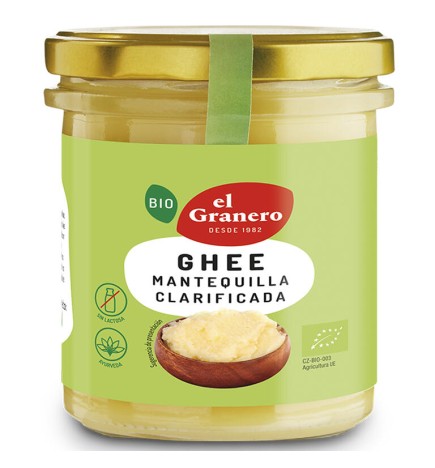 Ghee Mantequilla Clarificada Ayurvédica, 340 Ml El Granero Integral