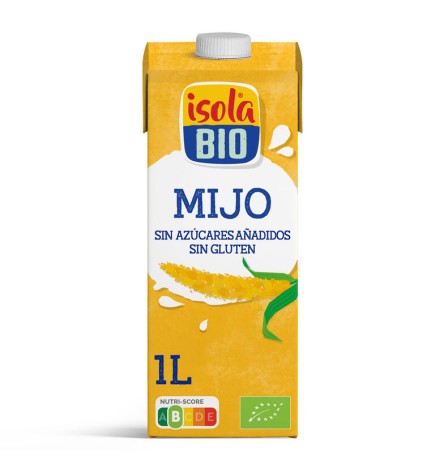 Caja de 6 de Bebida Vegetal De Mijo Bio, 1 L Isola Bio