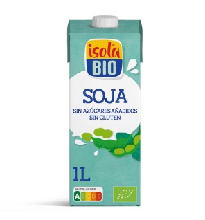 Caja de 6 de Bebida Vegetal De Soja Bio, 1L Isola Bio