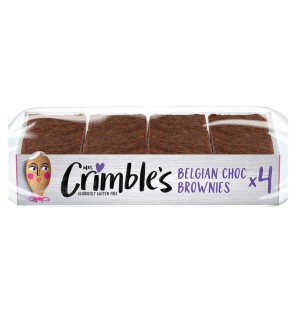 Chocolate Brownie Sin Gluten, 190 G Mrs Crimbles