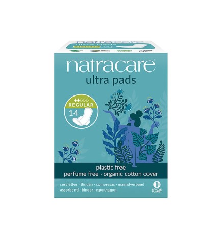 Compresa Normal Con Alas 14 Uds. Natracare