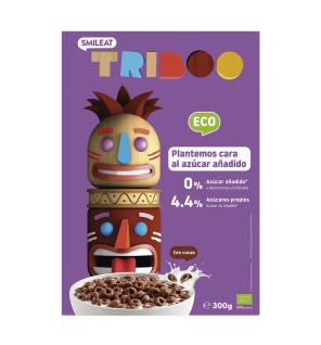 Cereales De Desayuno Con Chocolate Bio, 300 G Smileat