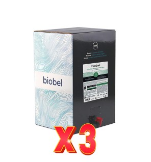 Pack de 3 unidades Jabón Bebés Y Prendas Delicadas Bag In Box, 20 L Biobel