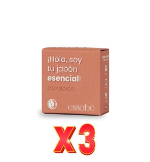 Pack de 3 unidades Jabón Esencial Bio, 120 G Essabo