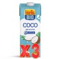 Pack de 3 unidades Caja de 6 de Bebida Vegetal De Coco Sin Azúcar Bio, 1 L Isola Bio Pack de 3 unidades Caja de 6 de Bebida Vegetal De Coco Sin Azúcar Bio, 1 L Isola Bio
